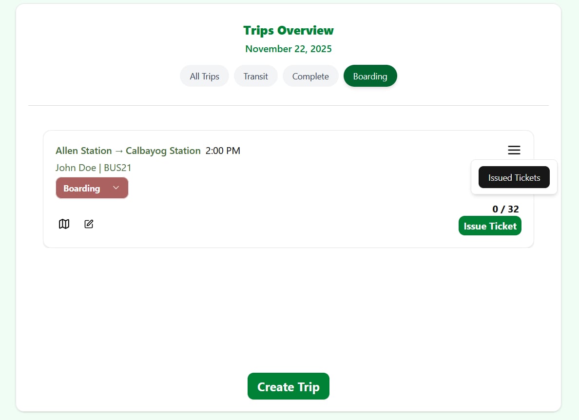 Trip Management System
